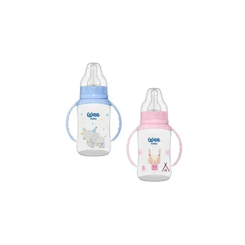 WEE BABY Biberon Pp avec Anses 6-18m 150 ml 744-F