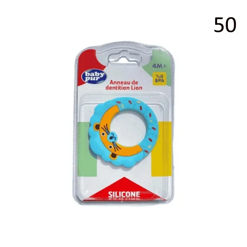BABY PUR Anneau de Dentition Animaux en Silicone 4m+ — photo 2