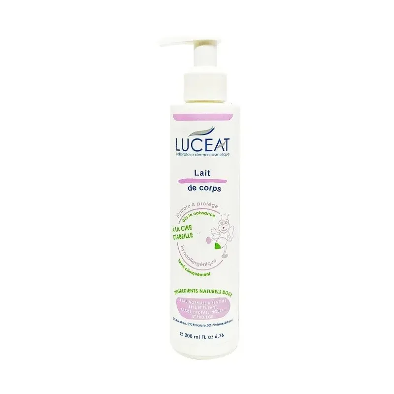 LUCEAT Bébé Lait de Corps 200 ml