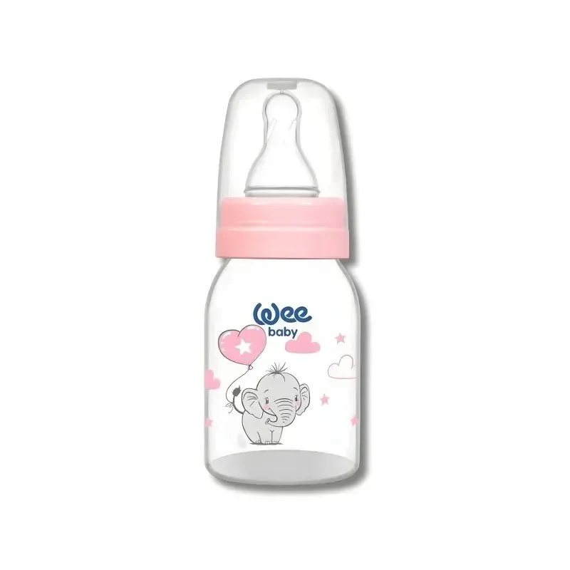 WEE BABY Natural Biberon en Plastique 0-6m 125 ml 851