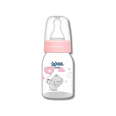 WEE BABY Natural Biberon en Plastique 0-6m 125 ml 851