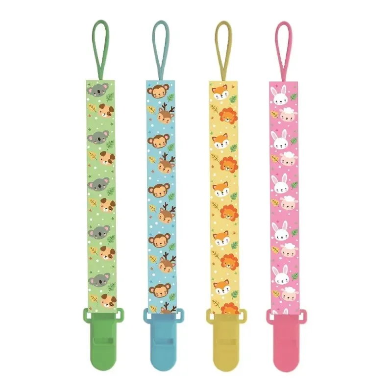 WEE BABY Attache Sucette Ruban Animaux