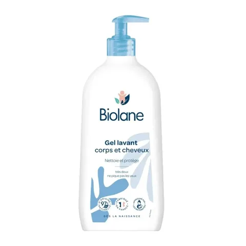 BIOLANE Gel Corps et Cheveux 2 en 1 750 ml