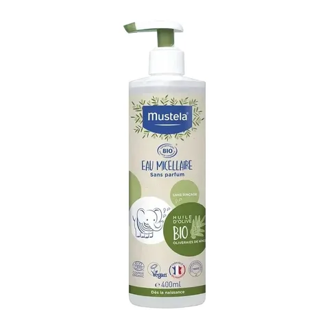 MUSTELA Bio Eau Micellaire sans Rinçage 400 ml
