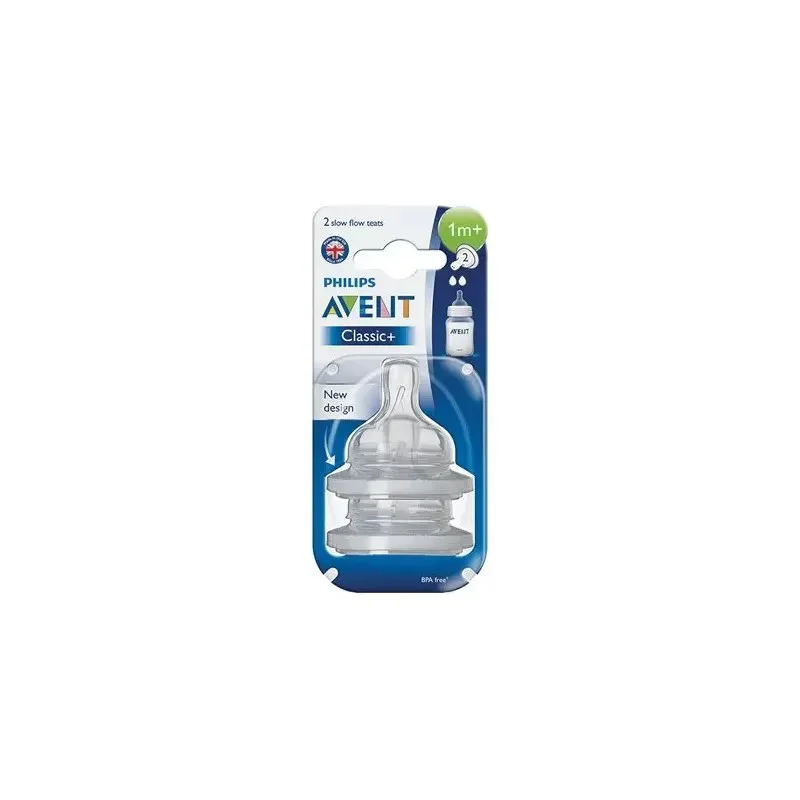 AVENT 2 Tétine Anti-Colique 1m+ Scf632/27