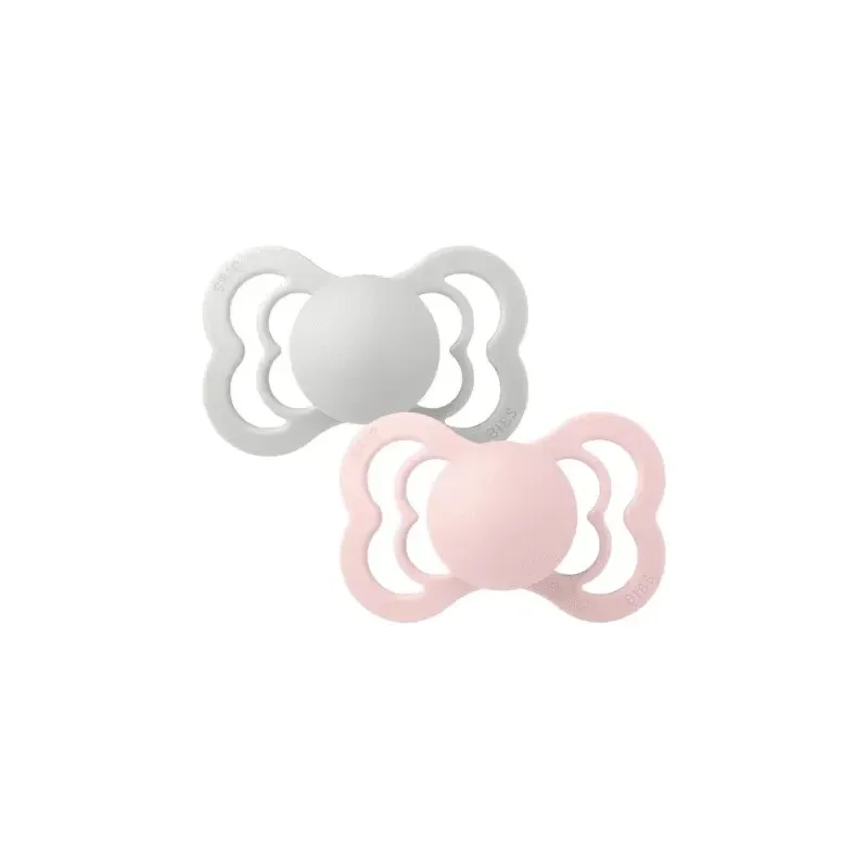 BIBS 02 Sucette Supreme Pacifier Haze Blossom Size 1