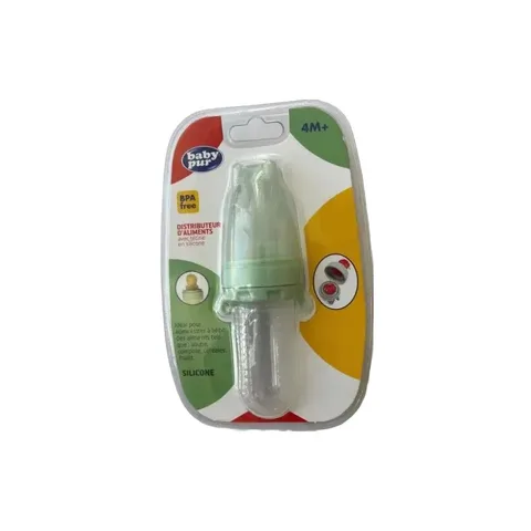 BABY PUR Distributeur d'aliments avec Tétine en Siliconne