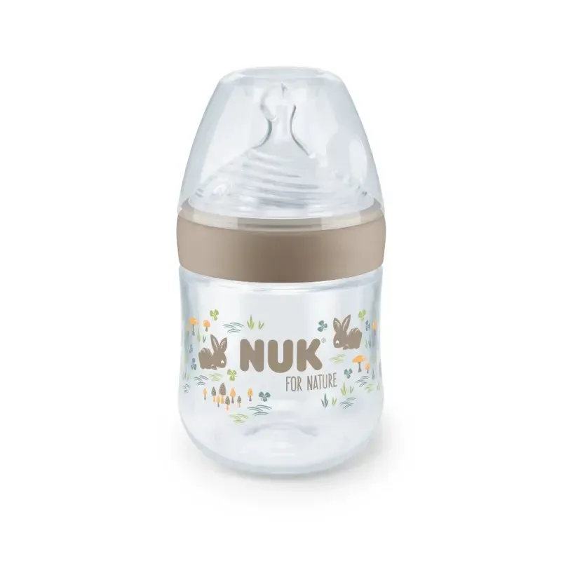 NUK Biberon Plastique Nature Sense "s" 0m+ 150 ml