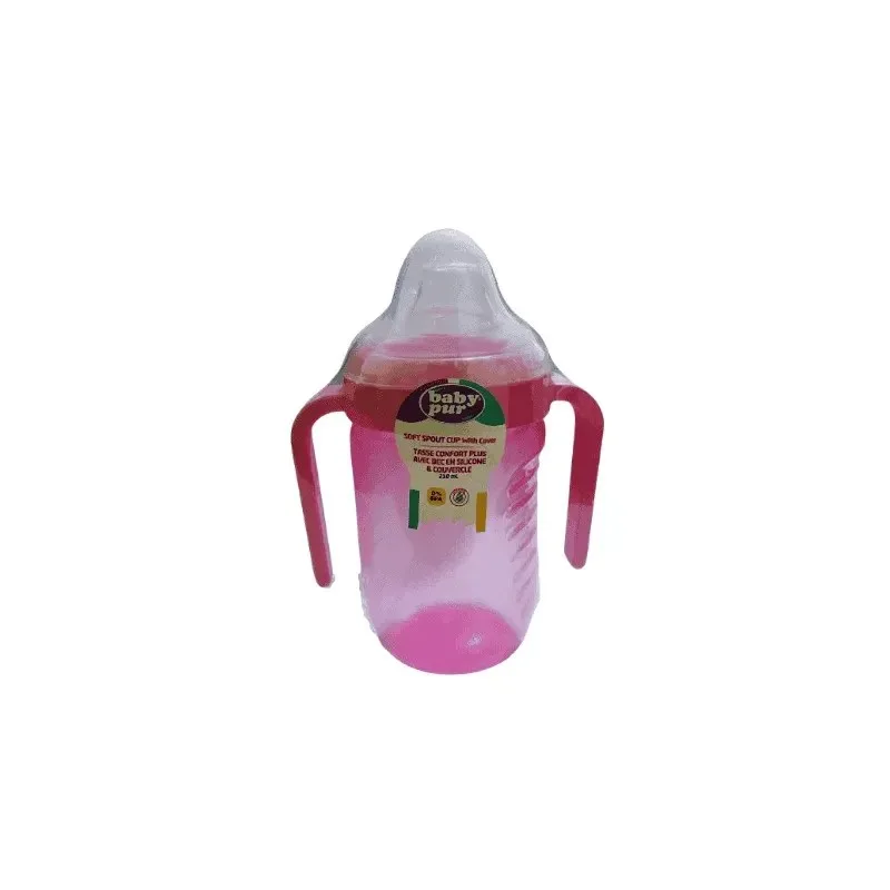 BABY PUR Tasse Confort+ avec Bec en Silicone et Couvercle 210 ml 78005 — photo 2