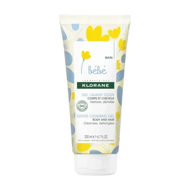 KLORANE Bébé Gel Lavant Doux 200 ml