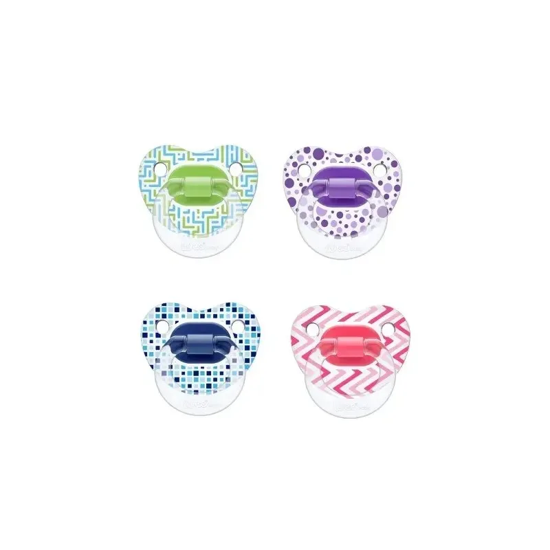WEE BABY Sucette Transparente Decoree 0-6m 836