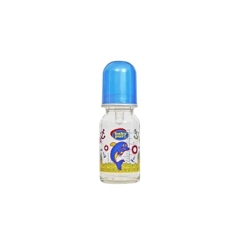 BABY PUR Mini-Biberon en Verre 120 ml