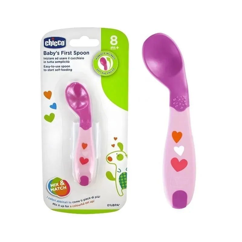 CHICCO Cuillere Silicone 8m+ — photo 2