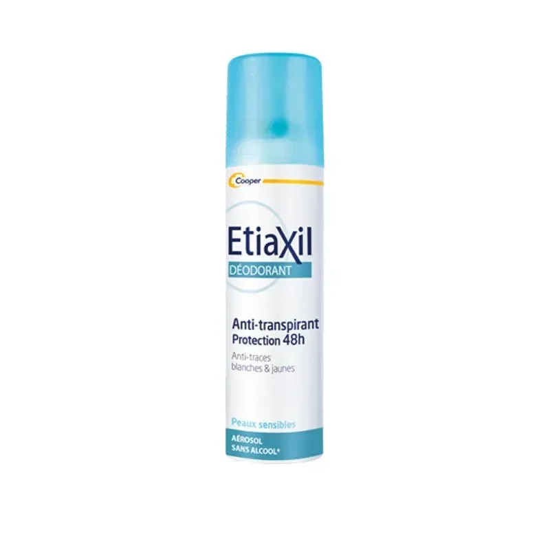 Etiaxil Aerosol Déodorant Anti Transpirant 48H Anti Traces 150 ml
