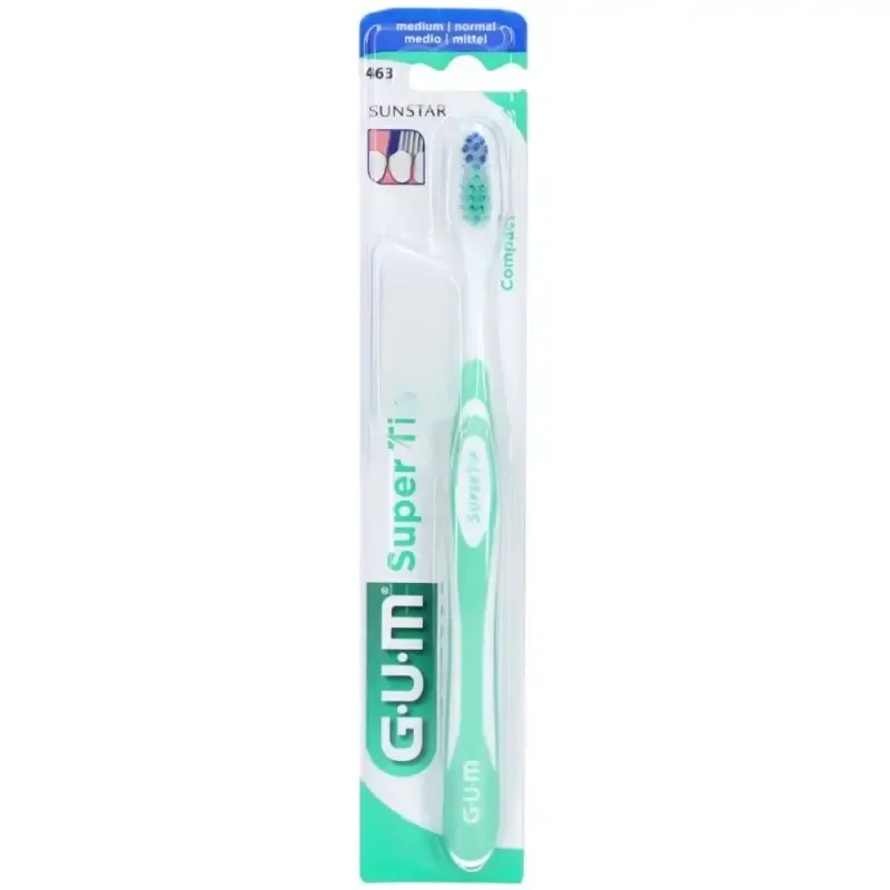 GUM Brosse à Dents Supertip Medium (463)