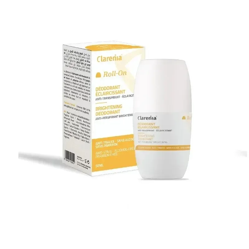 CLARENIA Déodorant Éclaircissant Anti Transpirant 50 ml