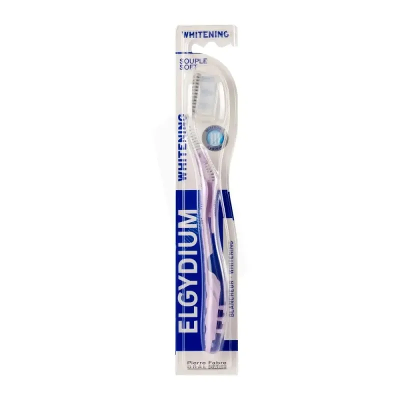 ELGYDIUM Brosse à Dents Blancheur Souple