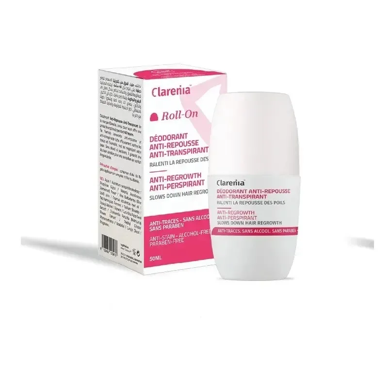 CLARENIA Déodorant Anti Repousse Anti Transpirant 50 ml