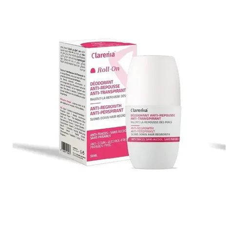 CLARENIA Déodorant Anti Repousse Anti Transpirant 50 ml