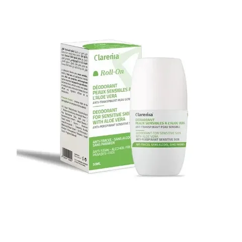 CLARENIA Déodorant Peaux Sensibles Aloe Vera 50 ml