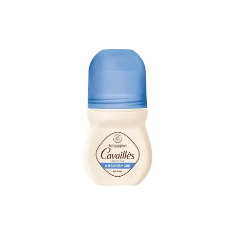 ROGE CAVAILLES Deo Absorb+ 48H Roll On Anti-Traces 50 ml