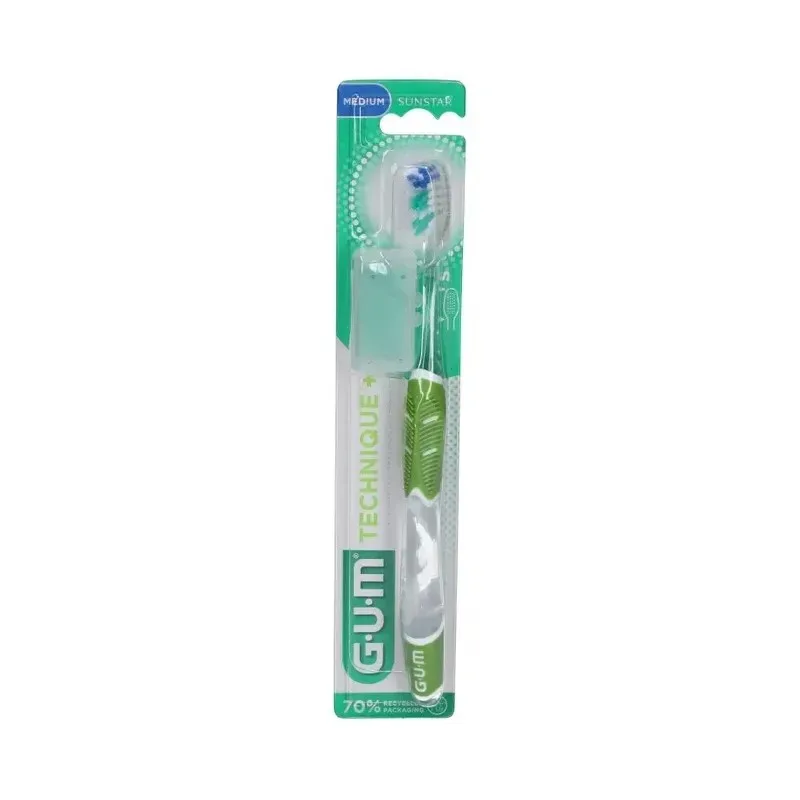 GUM Brosse à Dents Technique Compact Medium (493) — photo 2