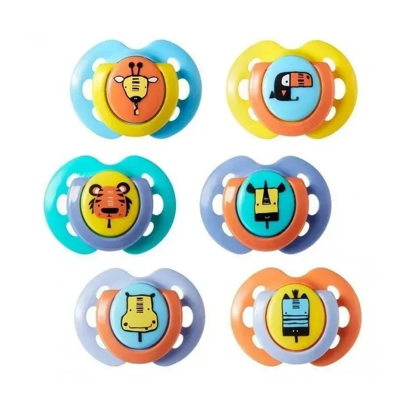 TOMMEE TIPPEE 2 Sucettes Fun Style 0-6m — photo 2