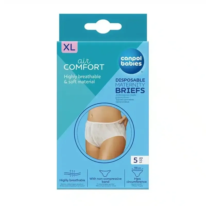 CANPOL BABIES 5 Culottes de Maternité Jetables Taille Xl