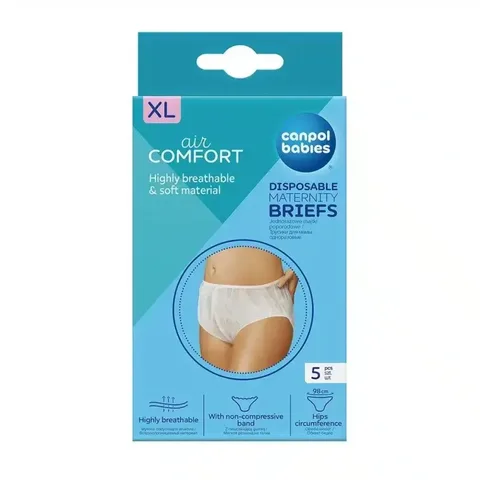 CANPOL BABIES 5 Culottes de Maternité Jetables Taille Xl
