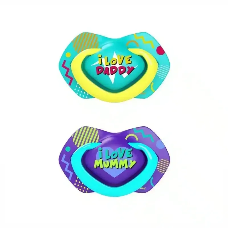 CANPOL BABIES Sucette Universelle 6-18m Neon Love 22/653 — photo 2