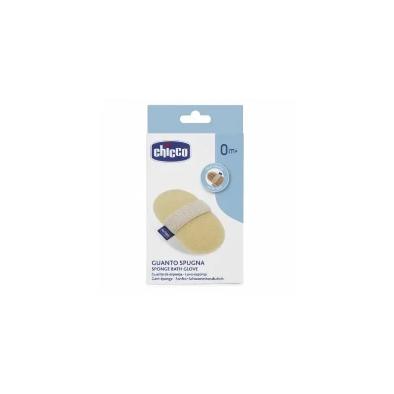 CHICCO Baby Moment Eponge Gant 0m+