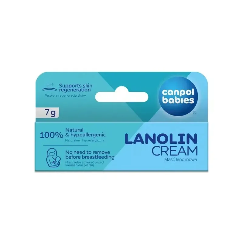 CANPOL BABIES Crème à la Lanoline pour les Mamelons 7 g