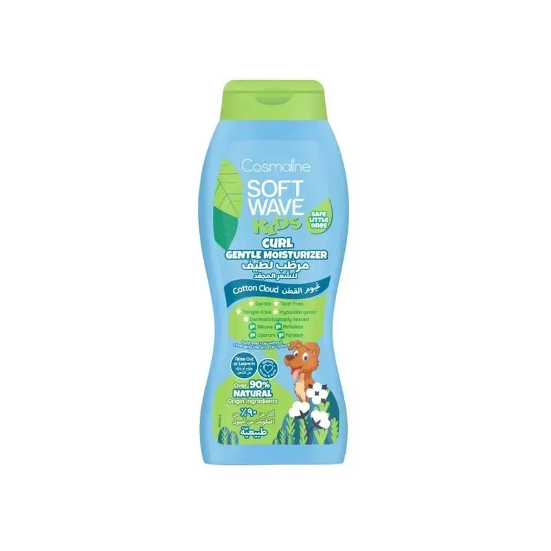 COSMALINE Soft Wave Kids Curl Crème Hydratante Douce 400 ml