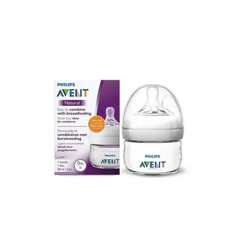 AVENT Biberon Natural 0m+ 60 ml