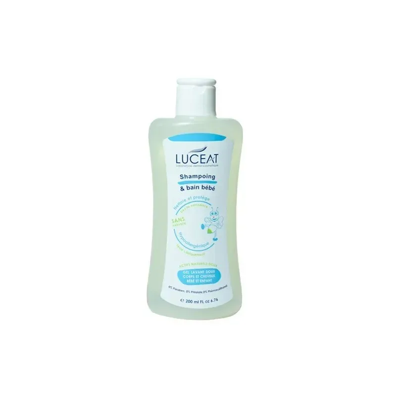 LUCEAT Gel Lavant Doux Corps et Cheveux 200 ml