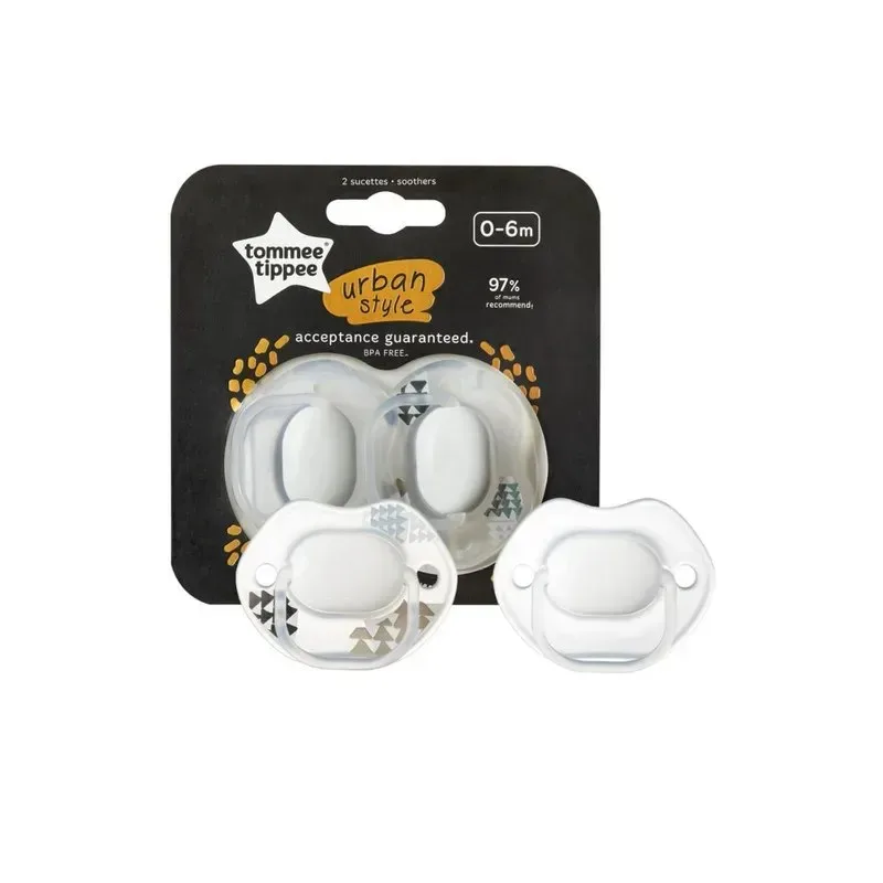 TOMMEE TIPPEE Urban Style 2 Sucettes 0-6m