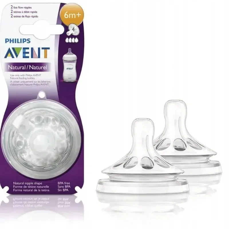 AVENT Tétines Natural 6m+ Scf044/27
