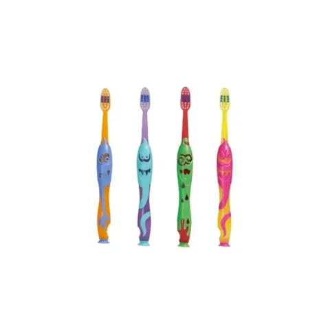 ELGYDIUM Monster Kids Brosse à Dents Souple 2/6 Ans