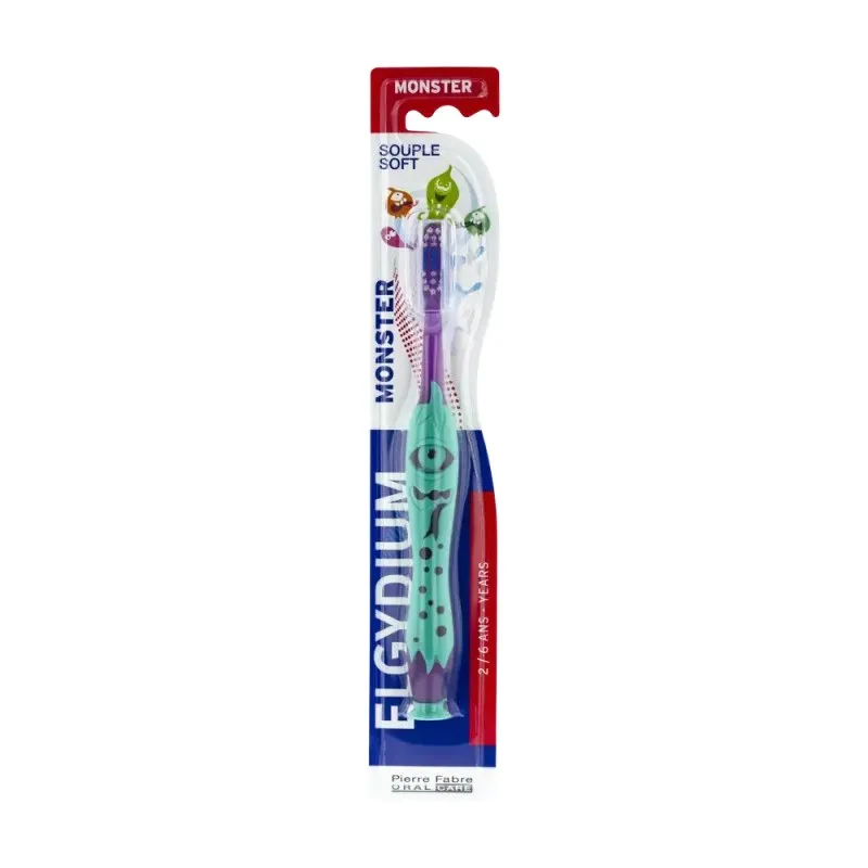 ELGYDIUM Monster Kids Brosse à Dents Souple 2/6 Ans — photo 2