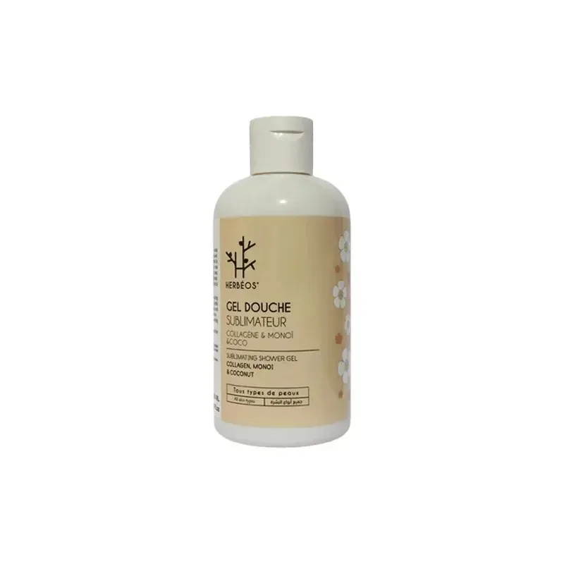 HERBEOS Gel Douche Sublimateur Collagene et Monoi 250 ml