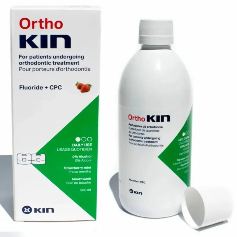 KIN Ortho Kin Bain de Bouche 500 ml