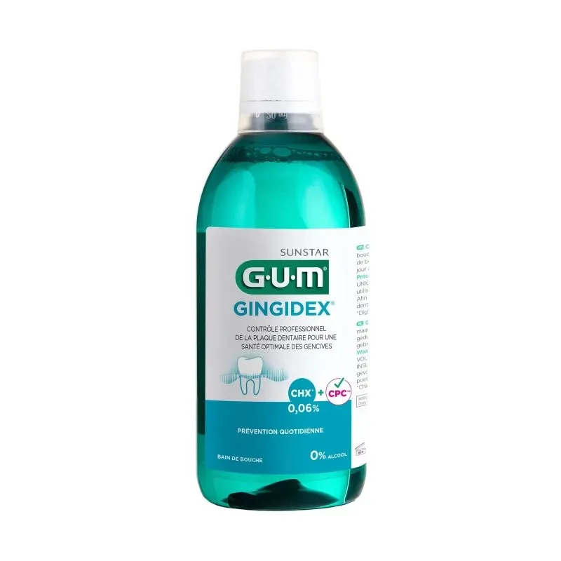 GUM Bain de Bouche Gingidex 300 ml