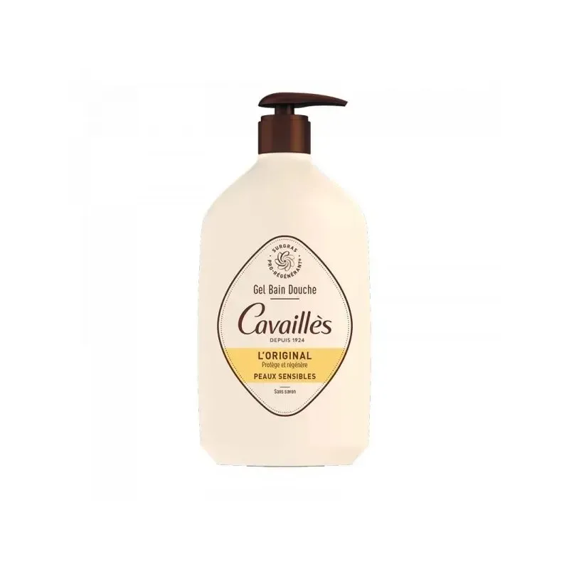 ROGE CAVAILLES Gel Bain Douche l'original Peaux Sensibles 400 ml