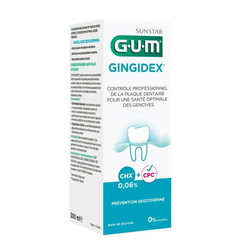 GUM Bain de Bouche Gingidex 300 ml — photo 2