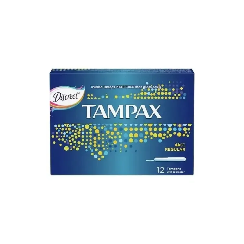 TAMPAX Tampons Regular 12 Pièces