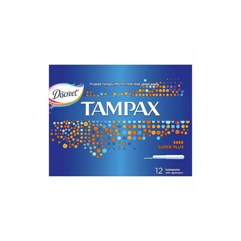 TAMPAX Tampons Super Plus 12 Pièces