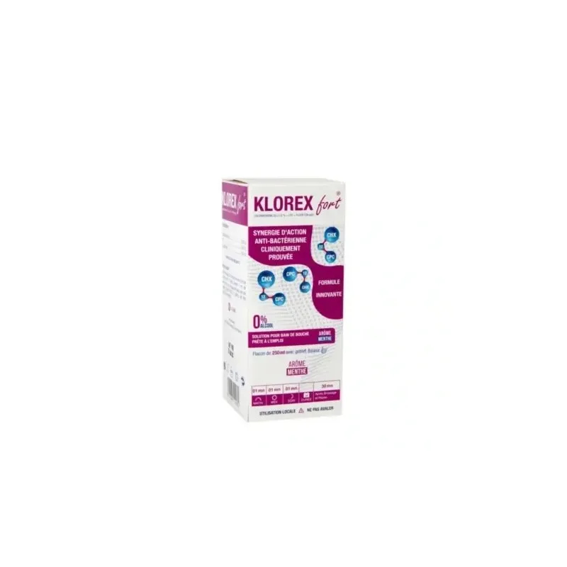 STODERMA Klorex Fort Bain de Bouche 250 ml