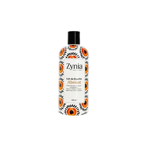 ZYNIA Lait de Douche Abricot 400 ml