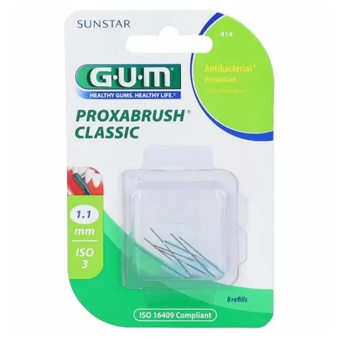 GUM Brossettes Ultra Fine Conique 1,1mm (414)