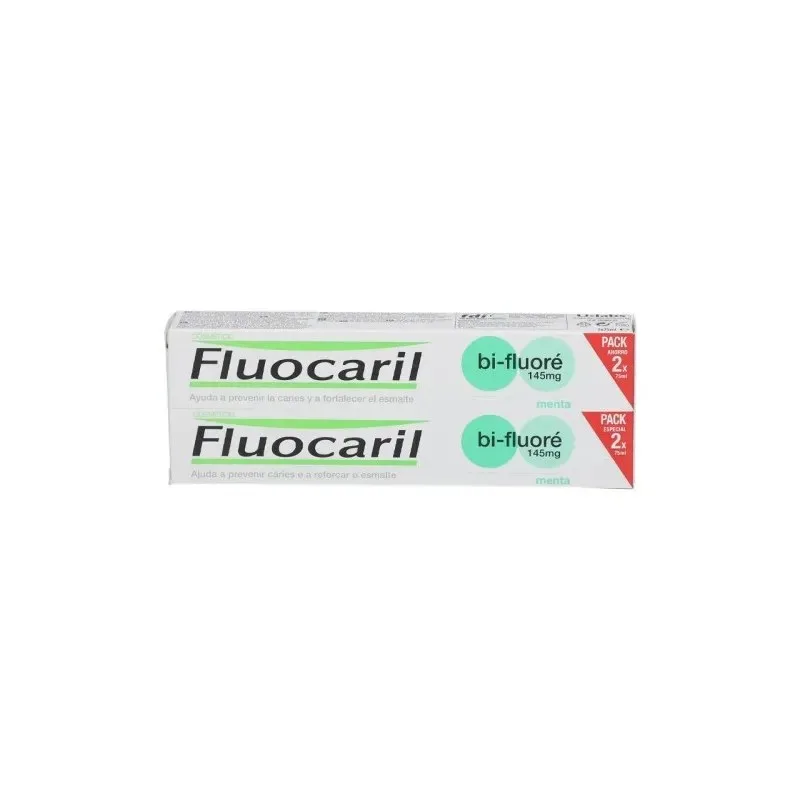 FLUOCARIL Dentifrice Bi-Fluoré 145 mg Menthe 2*75ml